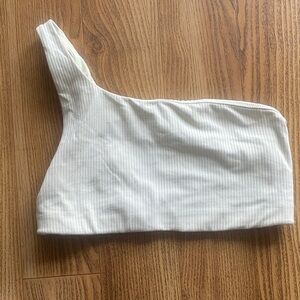 Lululemon ribbed one shoulder size 6 bra